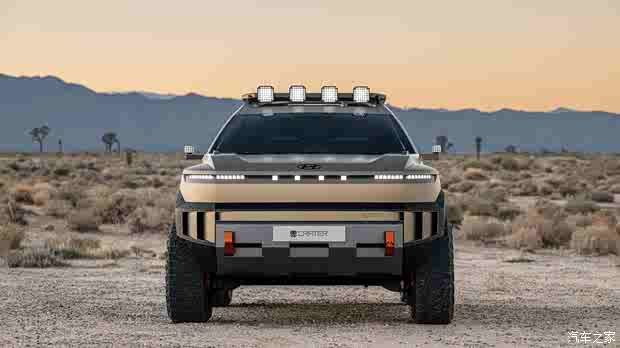 2025洛杉矶车展：现代Crater概念车发布 外观机甲风/内饰超硬核