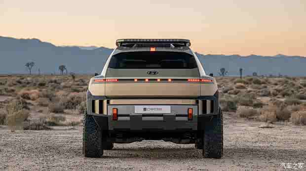 2025洛杉矶车展：现代Crater概念车发布 外观机甲风/内饰超硬核